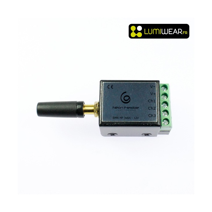 Vêtement lumineux Light1 DMX sans fil RGB de taille M